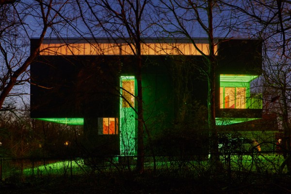 Mood ring house by Silo AR+D in Fayetteville, Arkansas