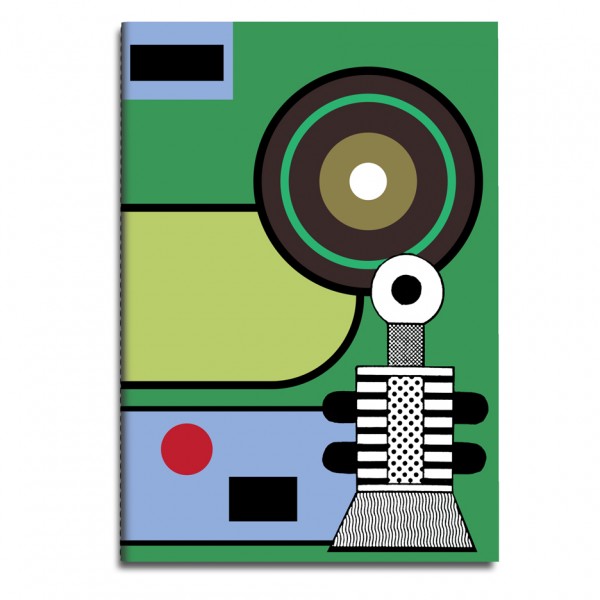 Rubberband notebook by Nathalie Du Pasquier
