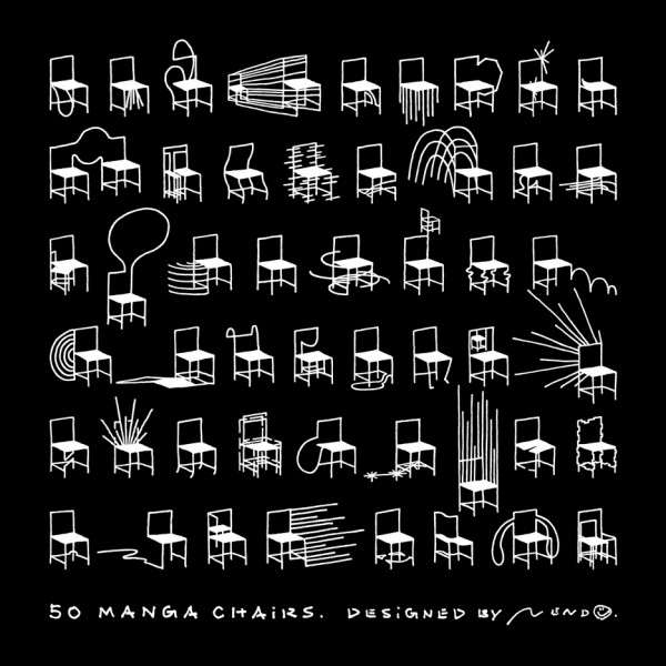 Manga Chairs by Nendo