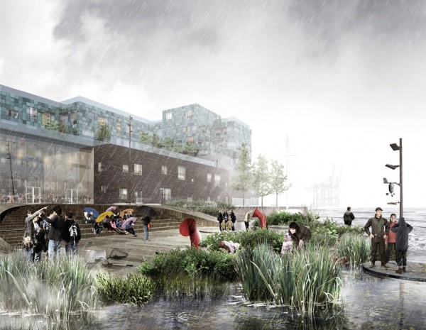 Nordhavn Islands Copenhagen by CF Møller