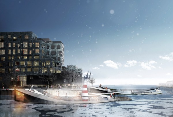 Nordhavn Islands Copenhagen by CF Møller