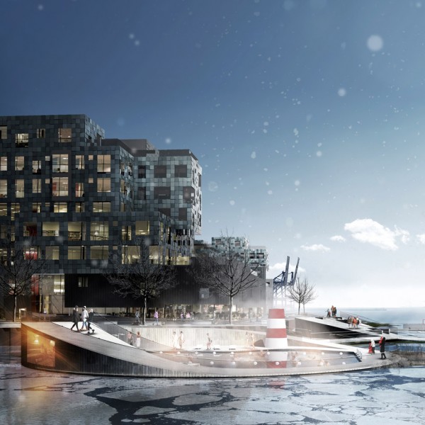 Nordhavn Islands Copenhagen by CF Møller