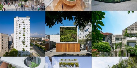 Buildings in bloom feature on Dezeen's plants Pinterest board