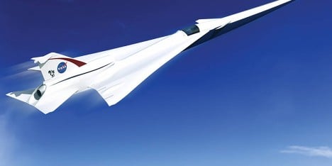 NASA supersonic plane