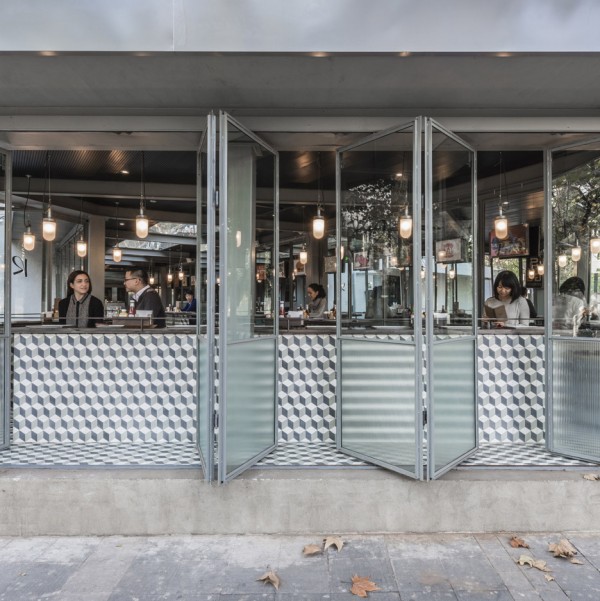 Rachel's Burger restaurant by Neri&Hu