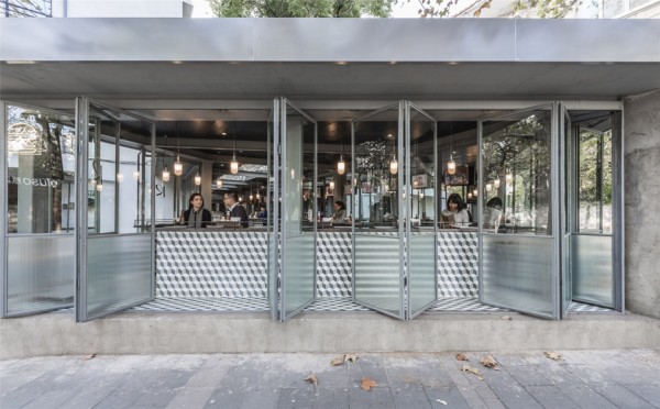 Rachel's Burger restaurant by Neri&Hu