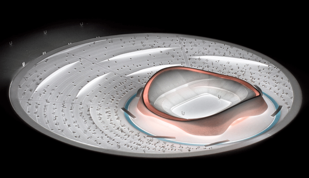 Redskin Stadium by BIG