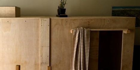 Peter Berkowitz builds sleeping pod in friend’s apartment to escape San Francisco rents