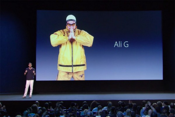 Sasha Baron Cohen Apple Keynote spoof Brothers Grimsby