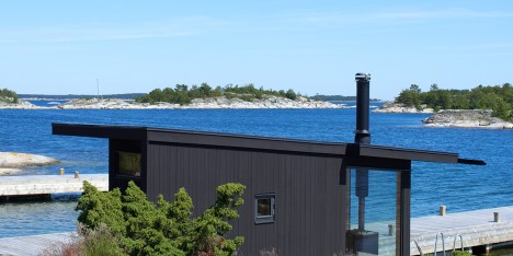 Small houses far out in the archipelago of Stockholm by Margen Wigow Arkitektkontor