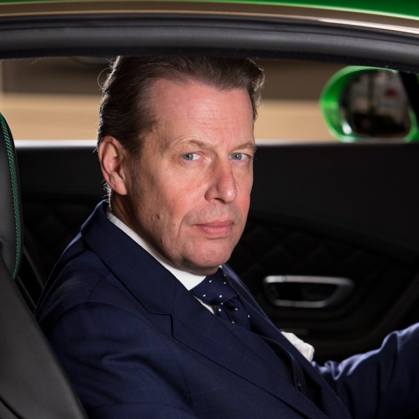 Bentley's head of design Stephan Sielaff