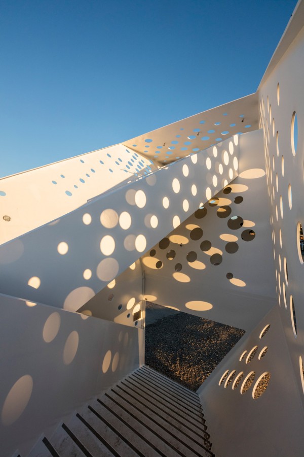 The Salling Tower at Aarhus Harbour by Dorte Mandrup