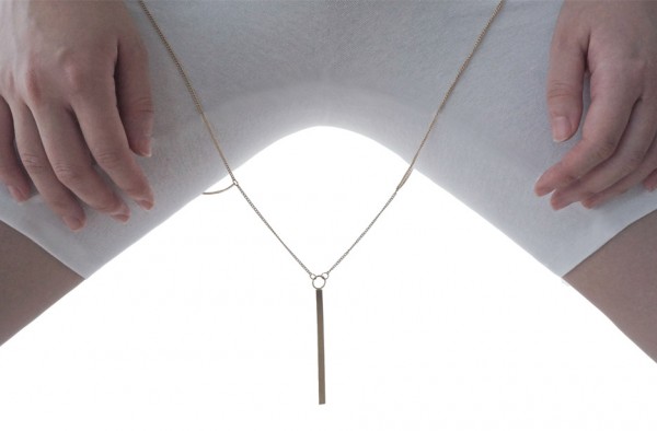 Thigh gap jewellery by Soo Kyung Bae
