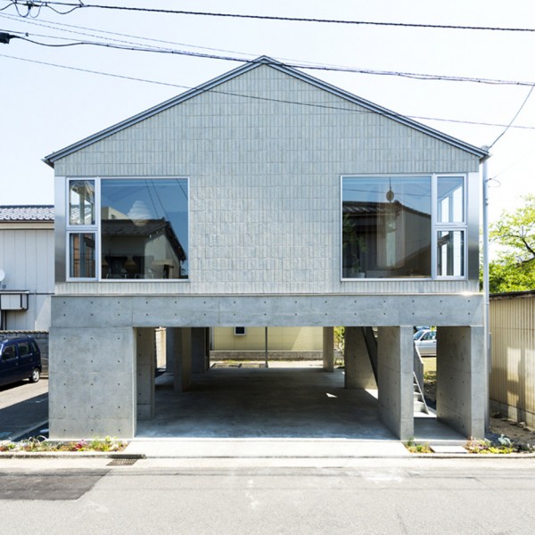 Inari House by Tokmoto Architectures Room in Niigata City, Japan