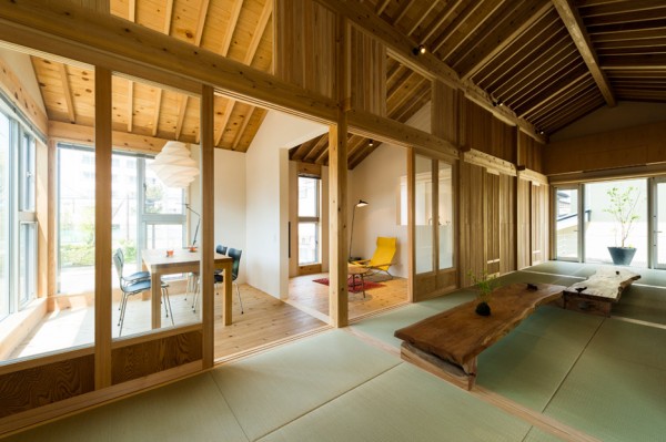 Inari House by Tokmoto Architectures Room in Niigata City, Japan