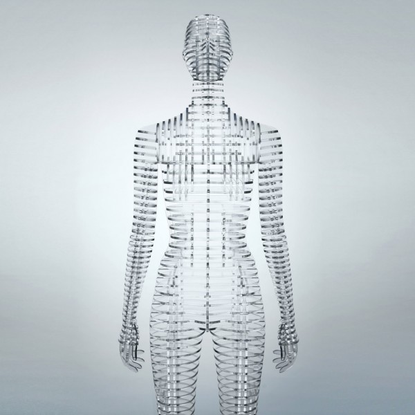 Tokujin Yoshioka mannequins for Issey Miyake