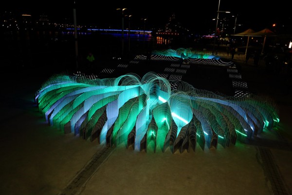 VelO2 installation by Loop.ph for Shin Kong Life in Taipei, Taiwan