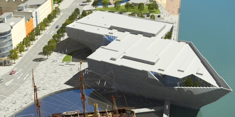 Kengo Kuma's V&A Dundee project
