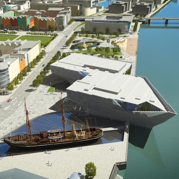 Kengo Kuma's V&A Dundee project