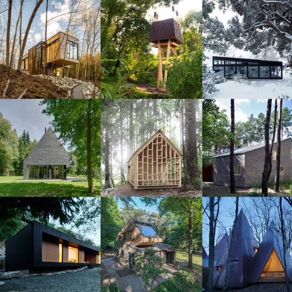 Woodland architecture features on Dezeen's new Pinterest board