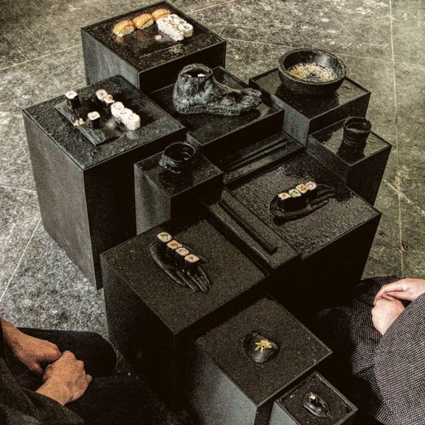 Yomi tableware designed by Allegra Santis Anna Groet at The Hague, Netherlands