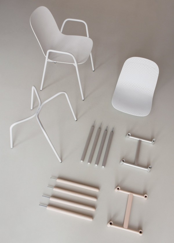 13eighty chair by Scholtn&Baijings at Hay Milan design week 2016 exhibition