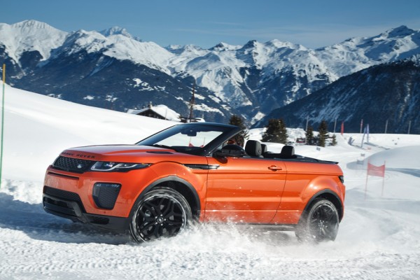 Range Rover Evoque Convertible Courchevel