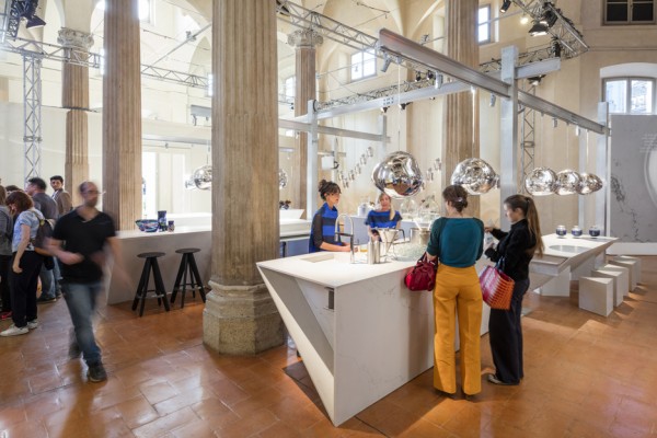 The Restaurant by Tom Dixon for Caesarstone in Milan 2016