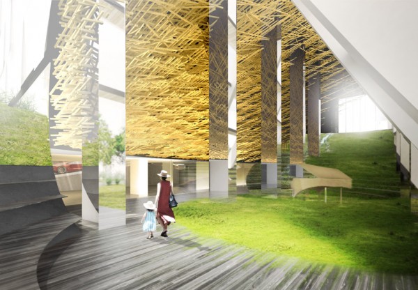 Kengo Kuma's Alberni tower in Vancouver