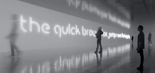 Alphabet of Lights by BIG