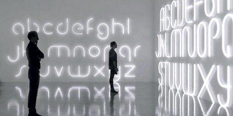 Alphabet of Lights by BIG