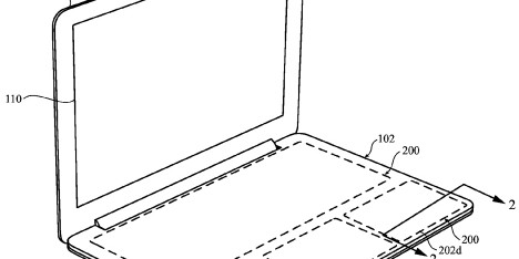Apple keyboard patent