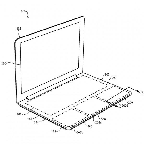 Apple keyboard patent