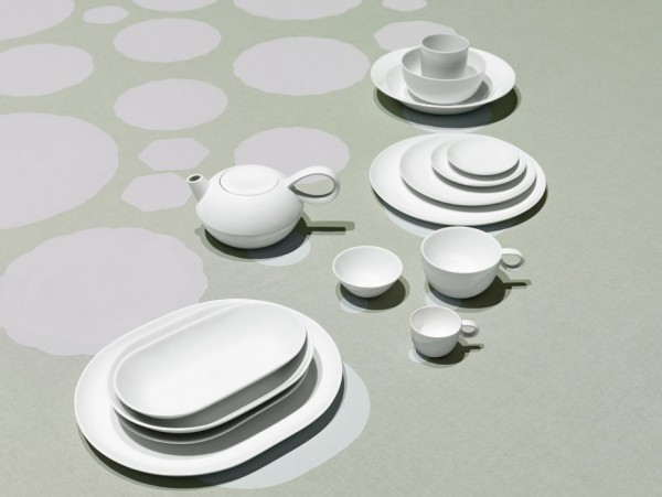 Stefan Diez' collection with Kawazoe Seizan pottery