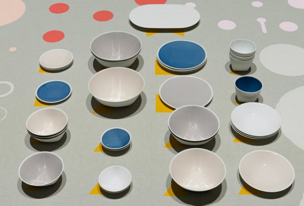 Christian Haas' collection with Housen pottery