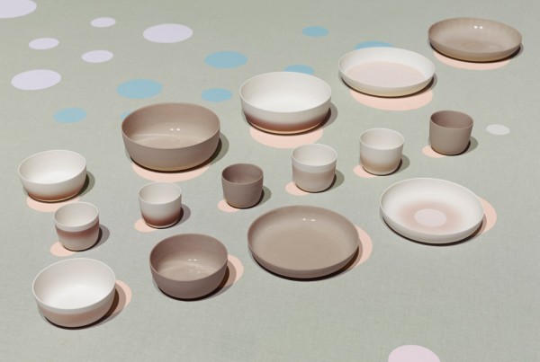 Kirstie van Noort's collection with Sehyo pottery