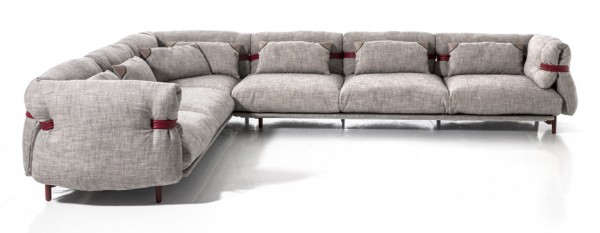 Patricia Urquiola belt range of furniture for Moroso at Milan design week 2016