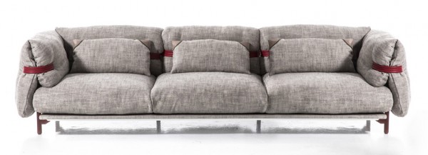 Patricia Urquiola belt range of furniture for Moroso at Milan design week 2016