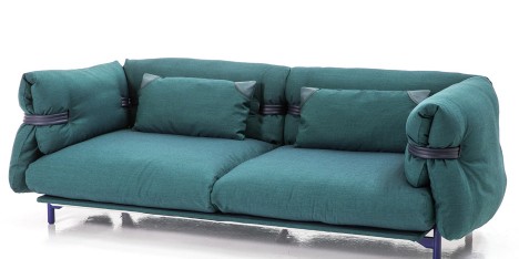 Patricia Urquiola belt range of furniture for Moroso at Milan design week 2016