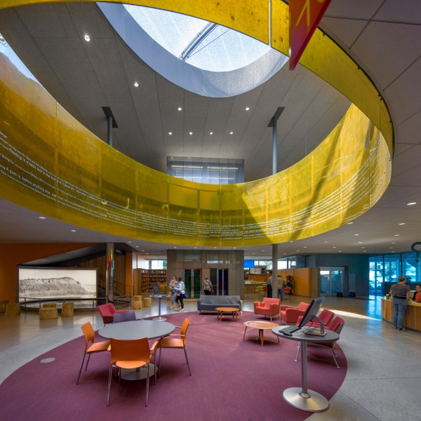Billings Public Library; Billings, Montana by Will Bruder + Partners Ltd with O2 Architects winner of the 2016 AIA library awards