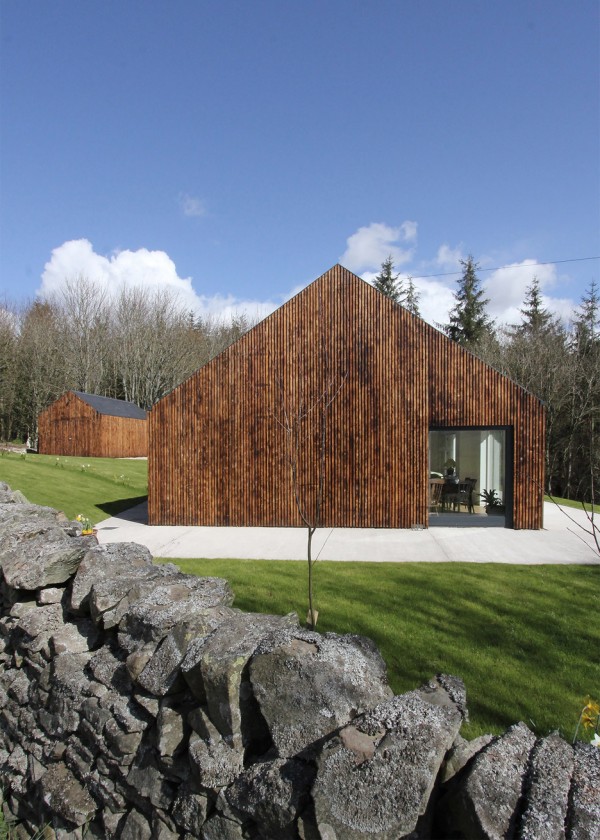Blakeburn Cottage by A449 Architects in Roxburghshire in Scotland