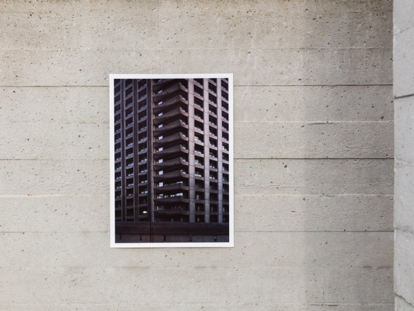 Brutalist buildings print by Studio Esinam