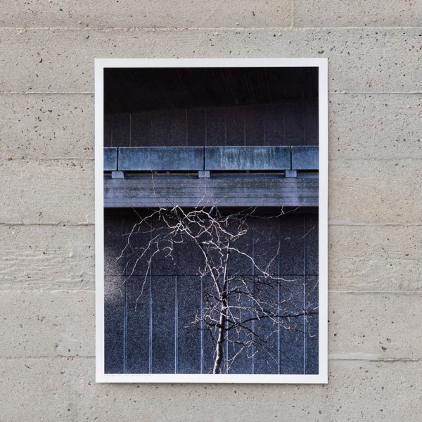 Brutalist buildings print by Studio Esinam