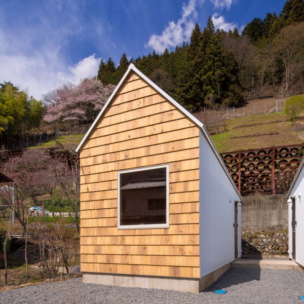 Cedar house micro homes by S Plus One in Japan