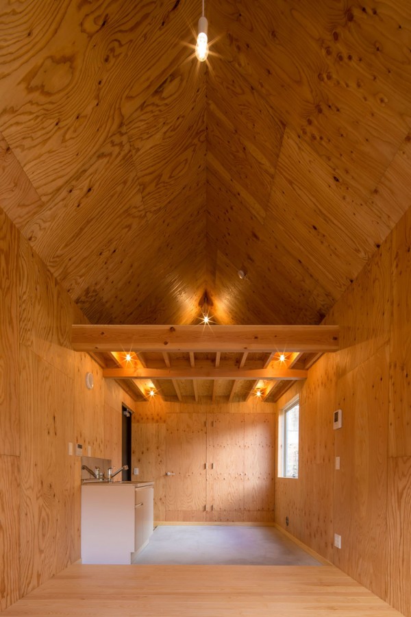 Cedar house micro homes by S Plus One in Japan