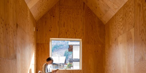 Cedar house micro homes by S Plus One in Japan