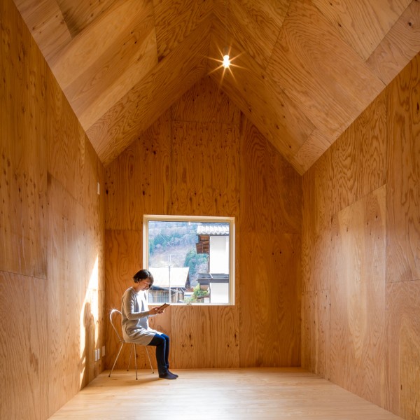 Cedar house micro homes by S Plus One in Japan