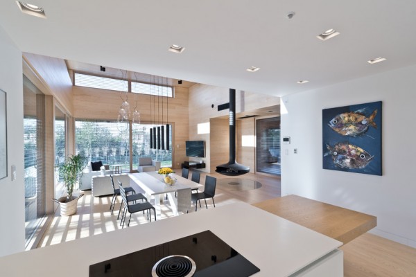 Cedar House by Pracownia Projektowa Mariusz Wrzeszcz, a residential architecture project in Poland
