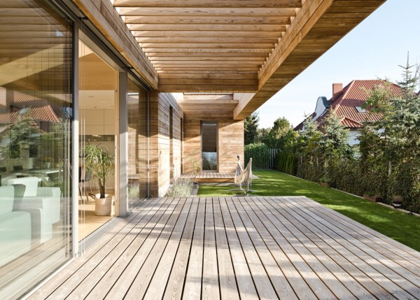 Cedar House by Pracownia Projektowa Mariusz Wrzeszcz, a residential architecture project in Poland