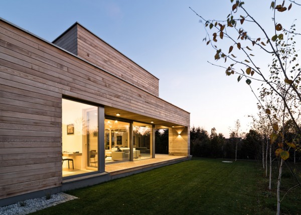 Cedar House by Pracownia Projektowa Mariusz Wrzeszcz, a residential architecture project in Poland